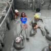 Aventura en el volcán de lodo en Cartagena